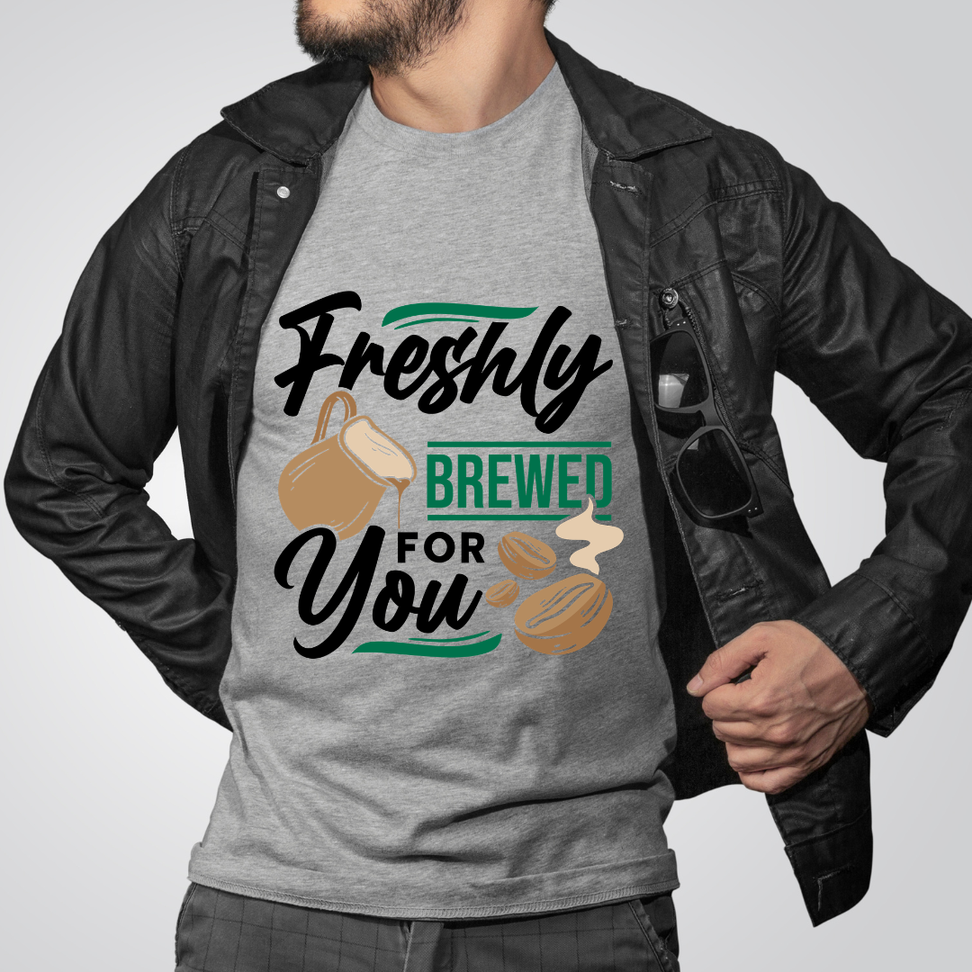 Freshly Brewed For You - Oversized T-Shirt